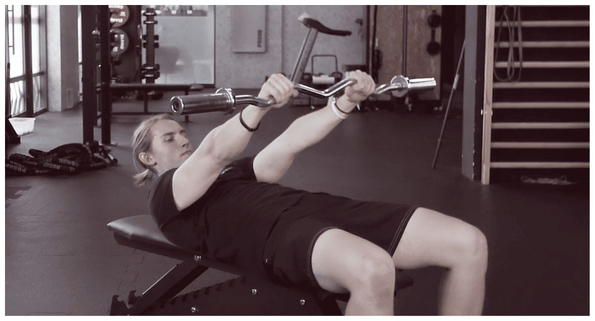 barbell planche exercise