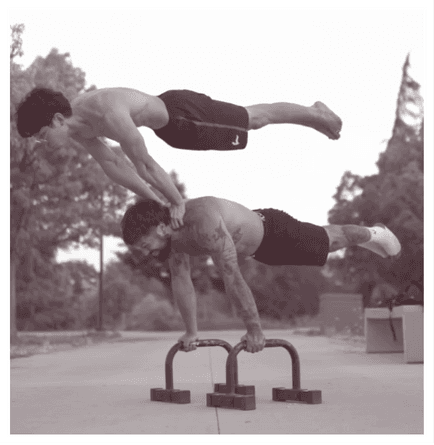 Double planche demonstration